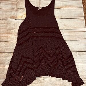 Burgundy Free People Summer Dress